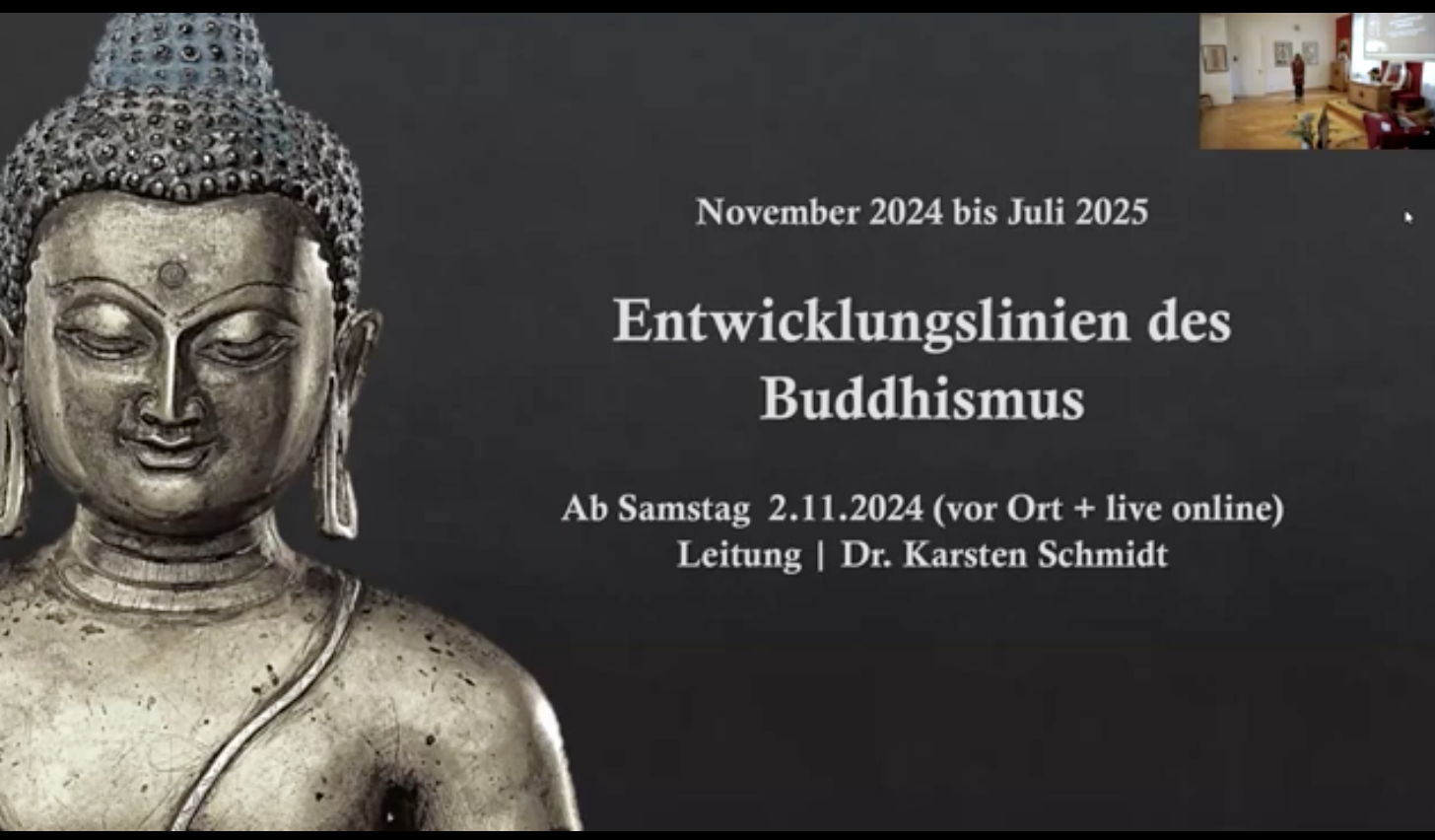 Entwicklungslinien des Buddhismus Infoabend